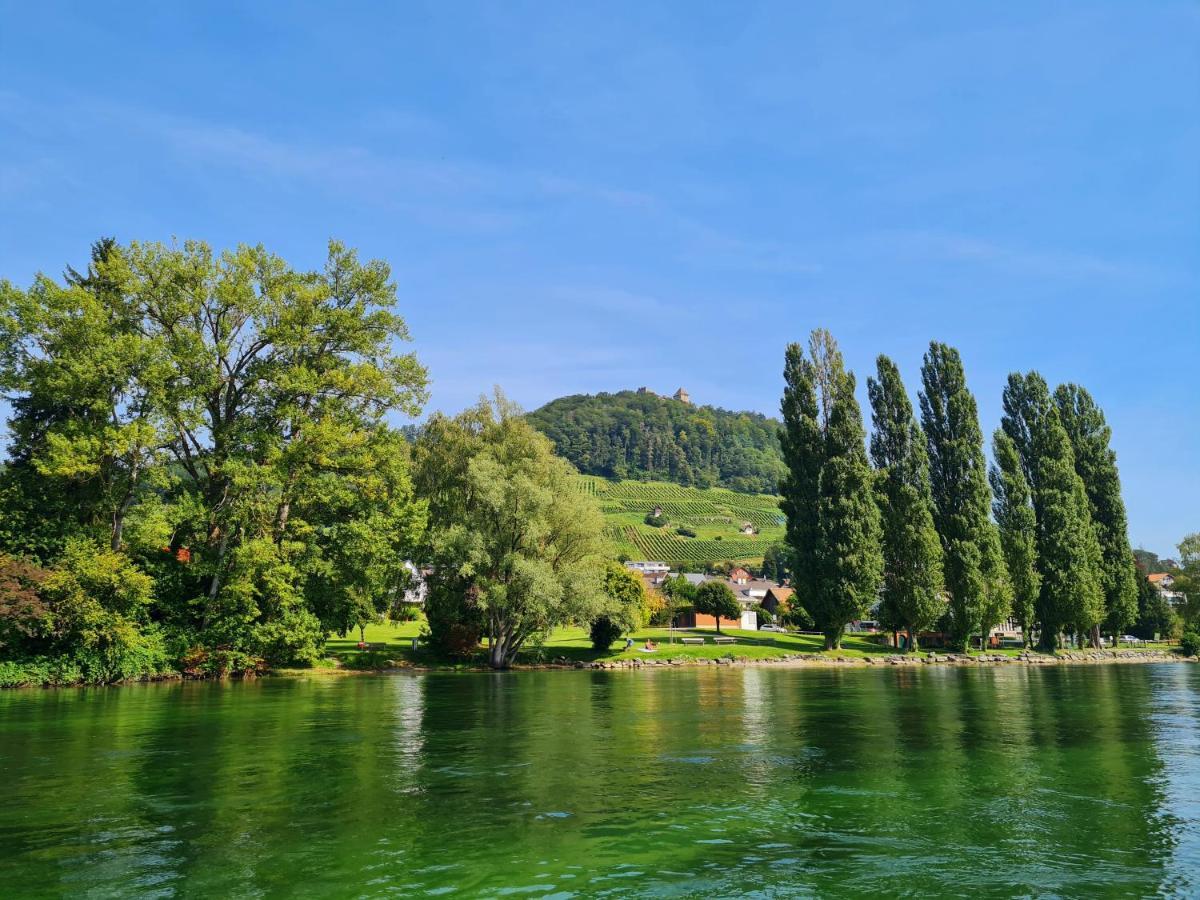 Ferienwohnung Rheinblick in Büsingen -keine Monteure- Busingen Exterior foto