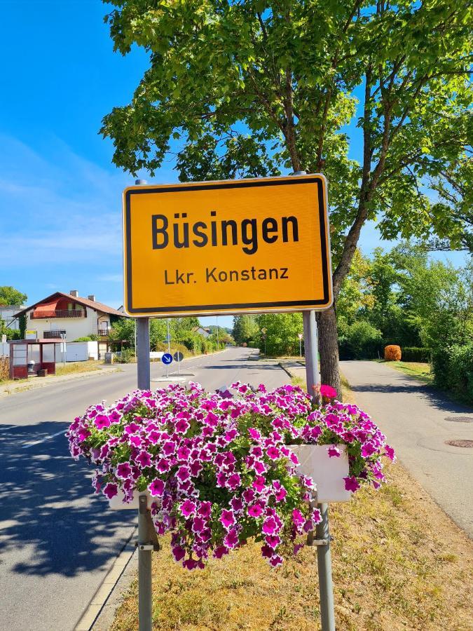 Ferienwohnung Rheinblick in Büsingen -keine Monteure- Busingen Exterior foto